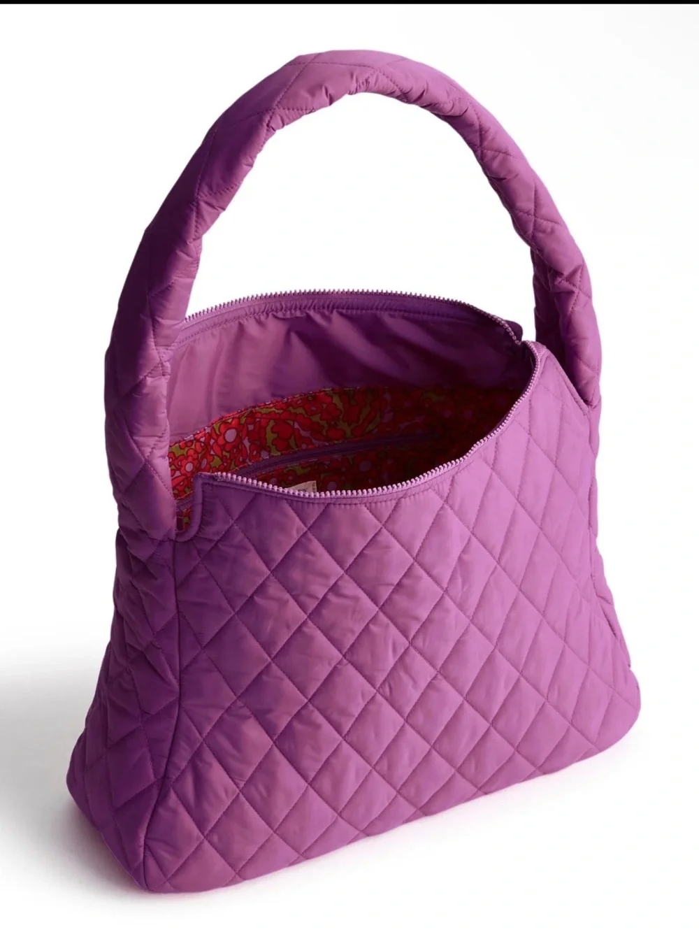 Vera Bradley Iris Orchid Quilted Tifton Hobo